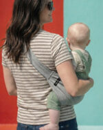 Nosidełko dla dziecka Szare - obrazek 5